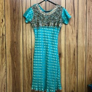 1 piece formal Pakistani dress